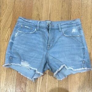 Light Blue Kensie Denim Shorts